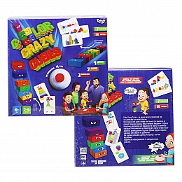 Розважальна гра Dankotoys Color Crazy Cubes укр (CCC-02-01U)