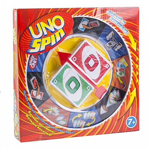 Настольная игра Uno Spin (0129R)