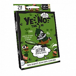 Детская карточная игра "YENOT ДаНетки" Danko Toys YEN-01U укр зеленый