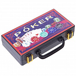 Набор для покера в пластиковом кейсе SP-Sport 100S-2A 100 фишек