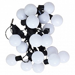 Світлодіодна гірлянда HLV "Лампочки цоколь" 20 LED кольорова 3.5 м