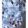 Гирлянда MHZ Xmas WW-1 мідний шторка куля лампа 7258 Сніговик теплий Білий світло