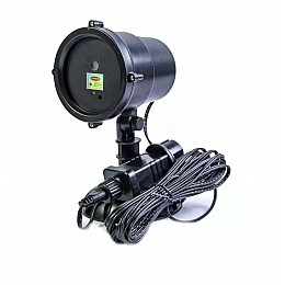Новорічний вуличний лазерний проектор X-Laser XX-LS-807 RGB Чорний