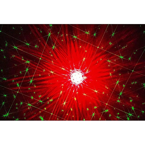 Новорічний вуличний лазерний проектор X-Laser XX-LS-807 RGB Чорний