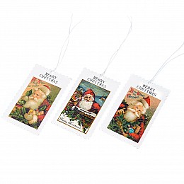 Набор елочных украшений Elso Счастливого Рождества 3 шт 4 см Разноцветный (021NY)