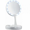 Косметическое зеркало My Foldaway Mirror для макияжа с Led подсветкой круглое настольное