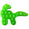 Іграшка антистрес Pop It Люмінесцентний Зелений Динозавр