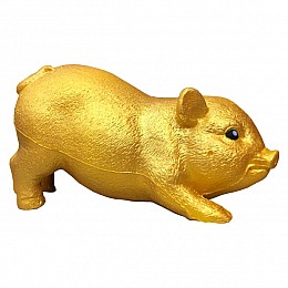 М'яка іграшка-антистрес Squishy Свинка Золотиста (tdx0000369)