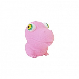 Дитяча іграшка тянучка-антистрес "Динозаврик" Bambi C50769 8 см Рожевий