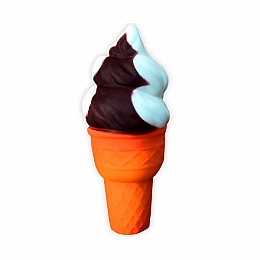 Мягкая игрушка антистресс Сквиши Squishy Мороженое с шоколадом (tdx0000057)