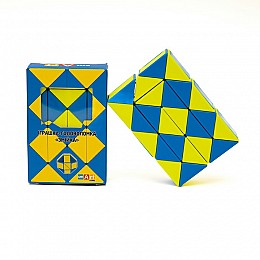 Головоломка "Змійка синьо-жовта" Smart Cube SCU024