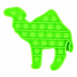 Антистрес Іграшка Pop It Флуоресцентний Зелений Верблюд