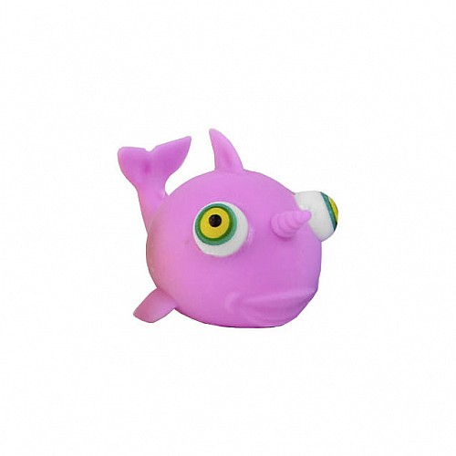 Детская игра тянучка-антистресс "Рыбка" Bambi С51141 10 см Фиолетовый