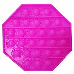 Игрушка антистресс Pop It Светло-розовый восьмиугольник