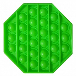 Игрушка антистресс Pop It Зеленый восьмиугольник
