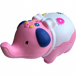 Мягкая игрушка антистресс Сквиши Squishy Слон Розовый (tdx0000073)