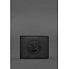 Кожаная обложка на удостоверение Главного управления разведки (ГУР) Черная BlankNote