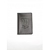 Обложка для документов (ID паспорт) DNK Leather mini doc R-Gerb col.F коричневая