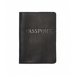 Обложка на паспорт DNK Leather Паспорт-H col.K 15,5х9,8 см Темно-синяя