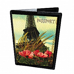 Обложка для паспорта кожаная DevayS Maker 01-01-064 Разноцветная