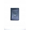 Обкладинка для документів (ID паспорт) DNK Leather mini doc R-Gerb col.K синя