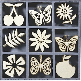 Набір фігурок Knorr Prandell Фрукти / Метелики / Квіти (2118521108)