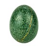 Фігурка Яйце Натуральний Камінь 4,8х3,6х3,6 см Зелений (13095)