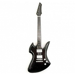 Гітара мініатюра чорний дерево GUITAR HARMER NORMAL BLACK 24 см (DN29880)