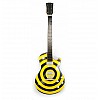 Гітара мініатюра дерево GUITAR GL SPIRAL YELLOW 24 см жовтий (DN29838)