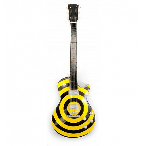 Гітара мініатюра дерево GUITAR GL SPIRAL YELLOW 24 см жовтий (DN29838)