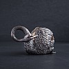 Серебряная фигура ручной работы Лебедь сер00014 Оникс