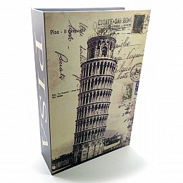 Книга- сейф None Пизанская башня 24.5х16х5.5 см (DN32007)