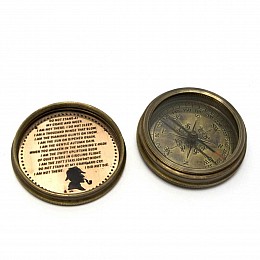 Компас None "Sherlock Holmes" бронза диаметр 6 см (DN29288)