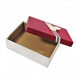 Подарункова коробка з бантом Lesko 06 Medium