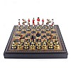 Набор из 3 игр шахматы нарды шашки ITALFAMA Наполеон 36 х 36 см (1992219GB)