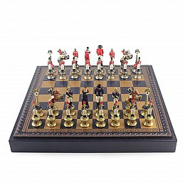 Набор из 3 игр шахматы нарды шашки ITALFAMA Наполеон 36 х 36 см (1992219GB)