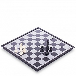 Шахматы шашки нарды 3 в 1 дорожные магнитные SP-Sport 9718 30см x 30см