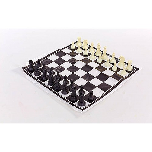 Шахматні фігури пластикові з полотном для гри SP-Sport IG-3103-PLAST-SHAHM