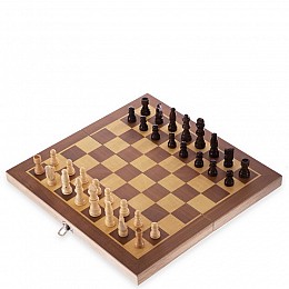 Шахматы, шашки, нарды 3 в 1 деревянные SP-Sport W3517 35см x 35см