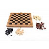 Шахматы деревянные BK Toys S3023 3 в1