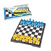 Шашки і шахи 2 в 1 Патріот жовто-голубі Технок (9055)