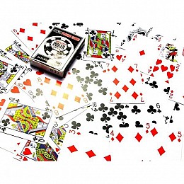 Карти гральні пластикові покерні Duke Poker Playing Cards 54 листа 87x62 мм (DN26808)