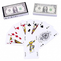 Карты игральные "Один доллар" Bambi JE5274 54 карты