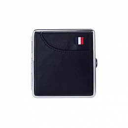 Портсигар на 20 сигарет Champ Fashion Flag Черный (40590555BL)