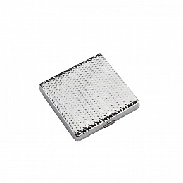 Металевий портсигар Champ Metal Patterns на 20 стандартних сигарет Сріблястий (40519050)