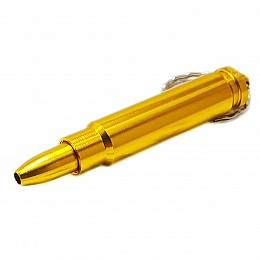 Трубка курительная металлическая пуля Changfeng HL-193 Gold (10535-hbr)