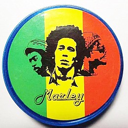 Гриндер для измельчения табака ASHTRAY HL-183-1 Bob Marley (10012-hbr)