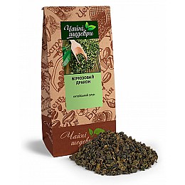 Чай зелений розсипчастий Чайні шедеври Бірюзовий дракон 100 г
