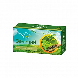 Чай зелений Наш Чай пакетований 20 шт×1,3 г