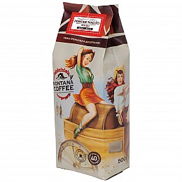 Кофе в зернах Montana Coffee Ромовое масло 100% арабика 0,5 кг